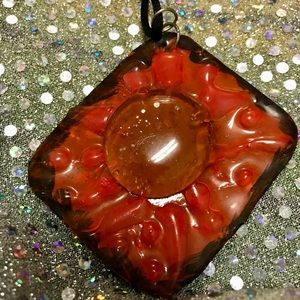 Reversible Bohemian Rare Unique Vintage Handmade Necklace